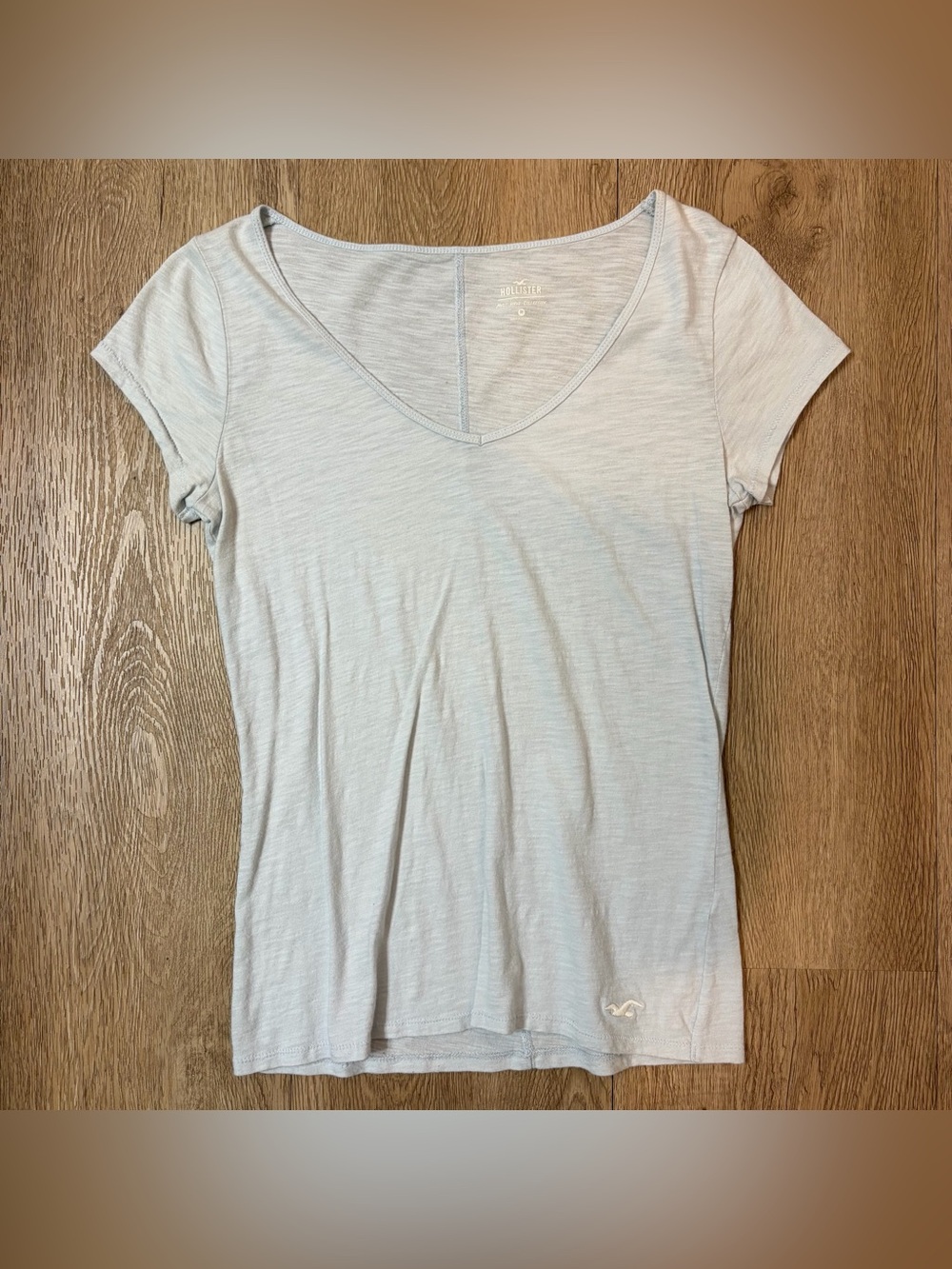 Light Blue Hollister Tee